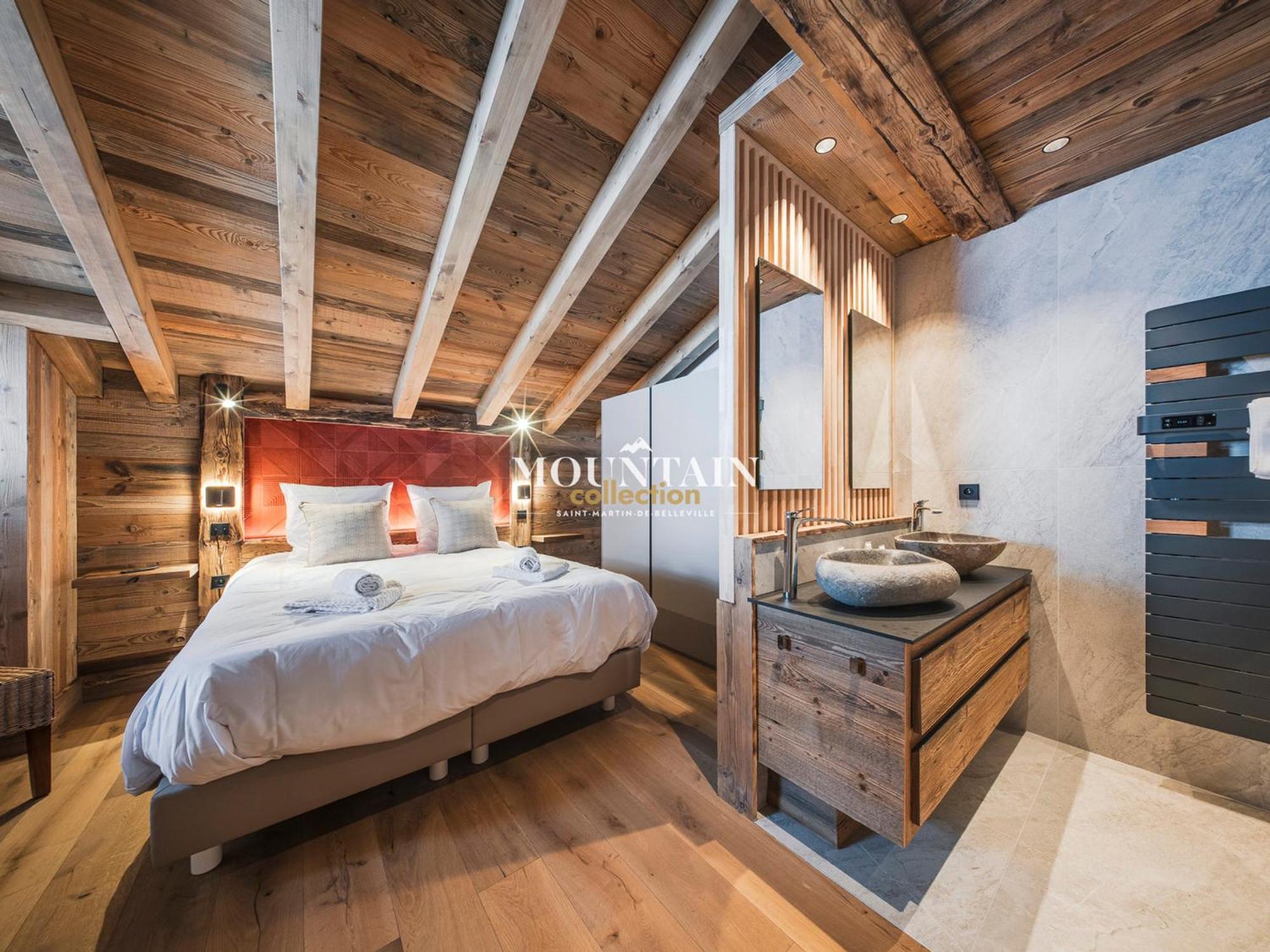 Chalet De Luxe Renove 2024 Proche Pistes, 5 Chambres, Balcon, Parking, Animaux Admis - Fr-1-344-1220 Сен-Мартен-де-Бельвіль Екстер'єр фото