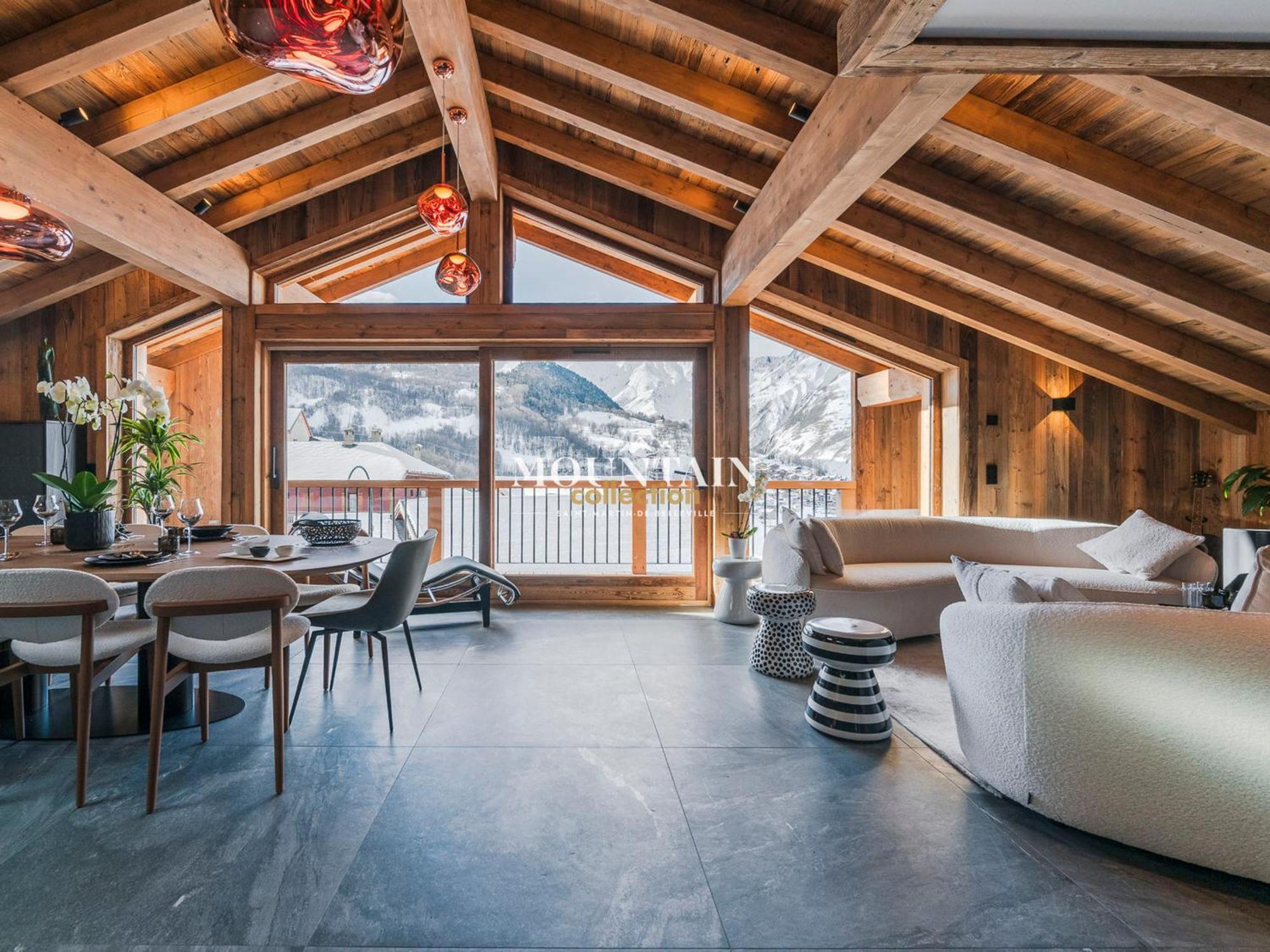 Chalet De Luxe Renove 2024 Proche Pistes, 5 Chambres, Balcon, Parking, Animaux Admis - Fr-1-344-1220 Сен-Мартен-де-Бельвіль Екстер'єр фото